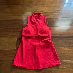 lululemon athletica Bold Red Sleeveless Tank